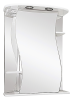 Зеркало-шкаф Misty Зеркала-шкафы Э-Лиа02060-01СвП 60х70 подвесной цвет белый