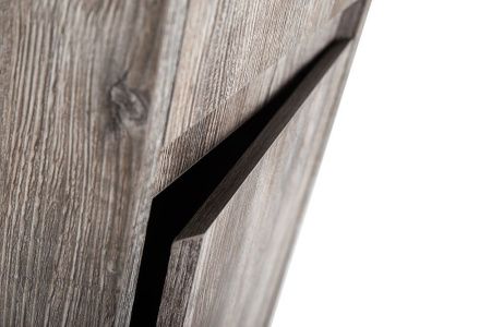 Шкаф-пенал BelBagno Kraft KRAFT-1600-2A-SC-PP-R 30х160 подвесной цвет серый