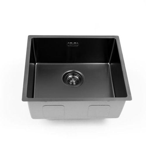 Кухонная мойка Grandex Aqua 5010863 49х44 цвет графит поверхность матовая - фото 2