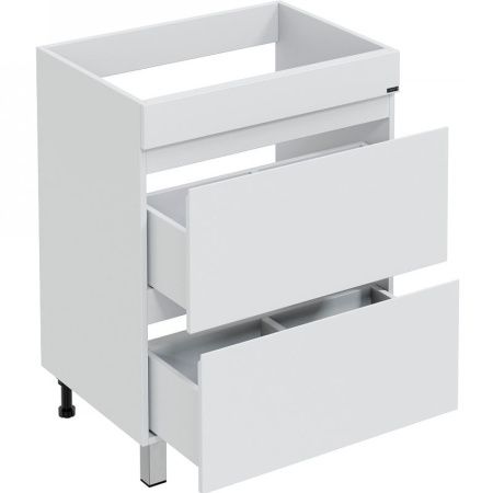 Тумба под раковину СанТа Марс 700316 70х50 напольная цвет белый