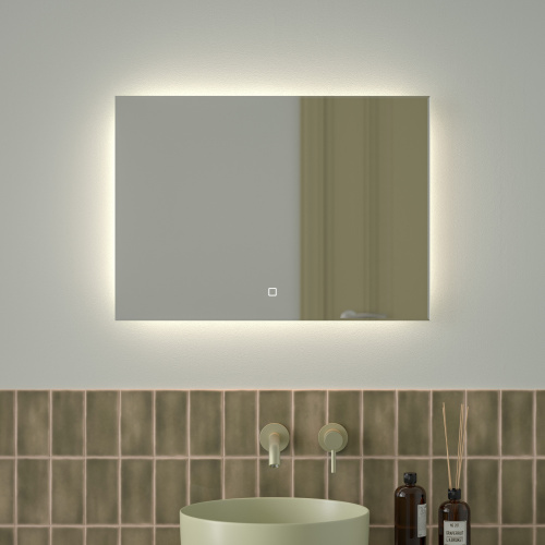 Зеркало с подсветкой Defesto GLOW DF 2504SH 70x50 - фото 3