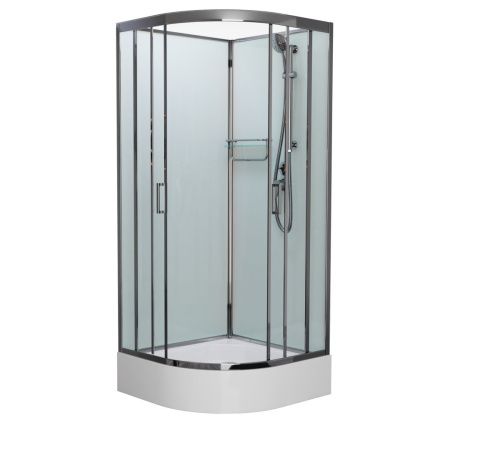 Душевая кабина Frank 178009 100х100 без крыши ориентация универсальная