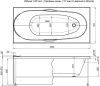 Экран фронтальный Aquanet Dali 00239389