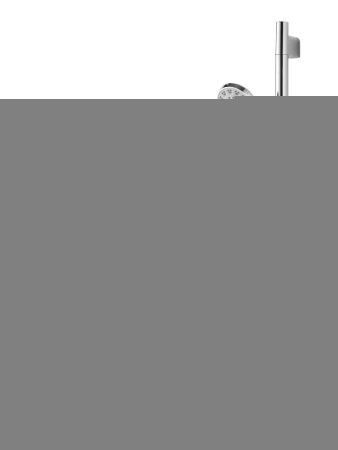 Душевой гарнитур Orange Flat M12-611cr настенный хром