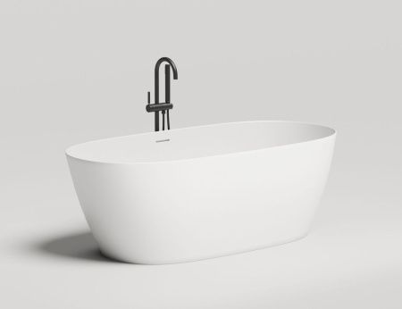 Ванна из искусственного камня Salini SOFIA 102526MF 170х80 отдельностоящая овальная