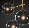 Светильник потолочный Delight Collection Globe Mobile (Глобе Мобиле) KG0835P-7A brass