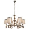 Люстра подвесная iLamp Brooklyn (Брооклын) P2401-6 Nickel