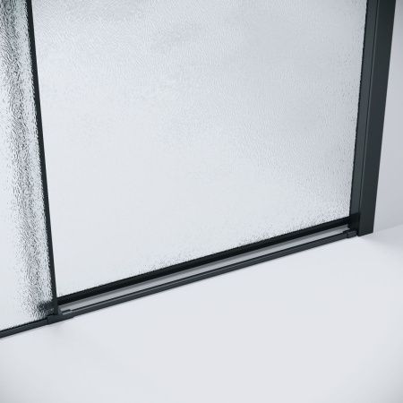 Душевой уголок Grossman Style 120.K33.05.1090.21.02 100х90 стекло текстурное профиль черный без поддона