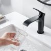 Смеситель Shevanik S4101H на раковину черный