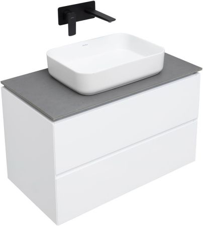 Тумба под раковину Allen Brau Infinity 1.21001.WM 80х50 подвесная цвет белый