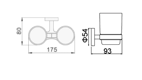 Стакан D-Lin D212111 - фото 2