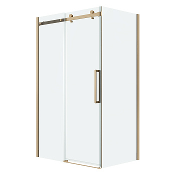 Душевой уголок Grossman Classic 120.K33.04.1290.32.00 120х90 стекло прозрачное профиль золото матовое без поддона