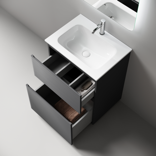 Тумба под раковину Sancos FOLK Floor FL60FGS 59х45х85 - фото 2