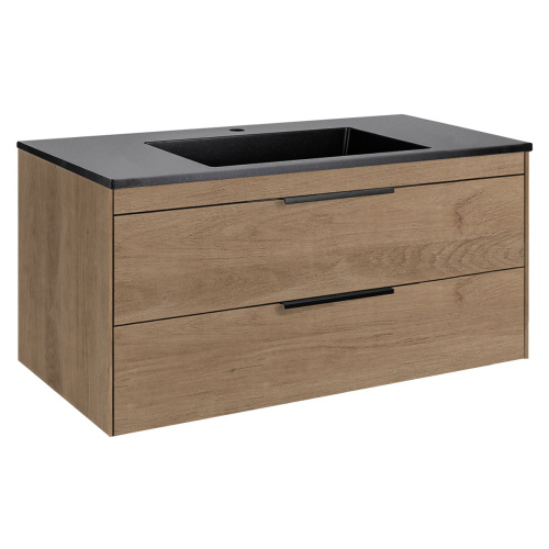 Тумба под раковину Vincea Chiara 2D VMC-2C2100NO 99х47.6х47.5 - фото 4