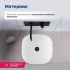 Раковина керамическая Aquanet Elegant 00326058 40х40 накладная цвет белый без отверстий под смеситель