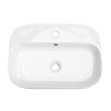 Раковина керамическая Cezares CZR-6616 60х40 накладная цвет белый 1 отверстие под смеситель