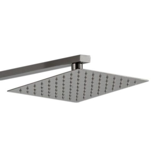 Душевая стойка Haiba HB24815 настенная цвет сталь - фото 5