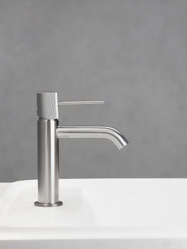 Смеситель AltroBagno Bilancia AltroBagnoBilancia0140Ni на раковину никель - фото 4