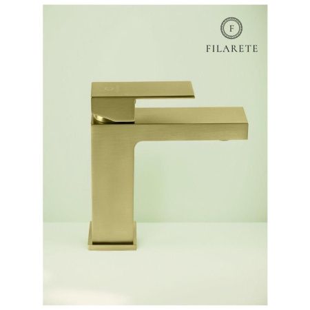 Смеситель Filarete Fing FL5040MG на раковину золото