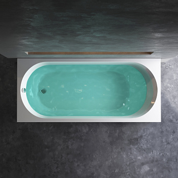 Ванна акриловая Am.Pm X-Joy W94A-180-080W-A 180х80 пристенная прямоугольная без каркаса Ванна акриловая Am.Pm X-Joy W94A-180-080W-A 180х80 пристенная прямоугольная без каркаса