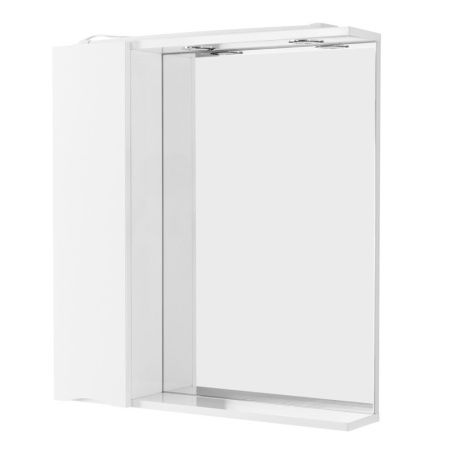 Зеркало-шкаф BelBagno Fly-Marino MARINO-SPC-600/750-1A-BL-P-L 60х80 подвесной цвет белый