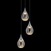 Светильник подвесной Delight Collection Stilla (Стилла) MD24001004-3A chrome/clear