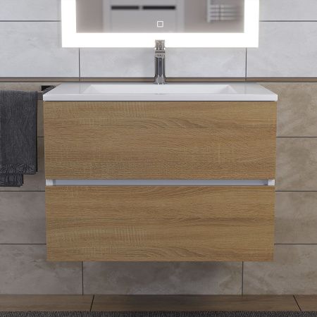 Тумба с раковиной Uperwood Barsa-Next 2900000094 70х50 цвет коричневый