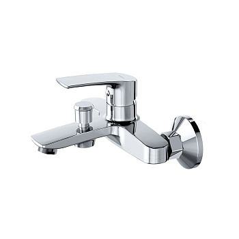 Смеситель для ванны и душа Damixa Eclipse 2.0 481000000 настенный хром без термостата