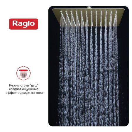 Верхний душ Raglo R451 R451.55.03 золото