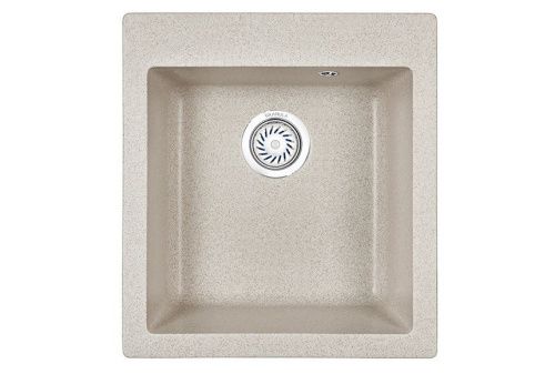 Кухонная мойка Granula 4201, ПИРИТ 42х49 цвет бежевый поверхность матовая