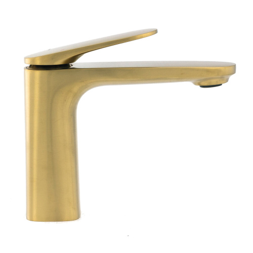 Смеситель Clever VELVET 61950 на раковину золото брашированное - фото 2