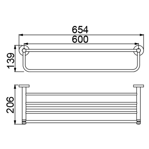 Полка Timo Saona 13058/03 - фото 3