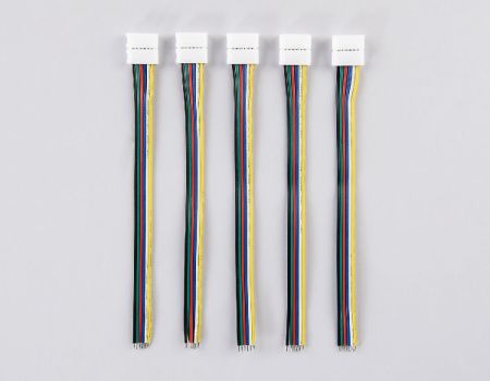 Соединитель гибкий односторонний 5050 (5 шт.) Ambrella Light Led strip (Лед стрип) GS7351