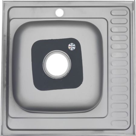 Кухонная мойка Melana 097R 60х60 цвет хром
