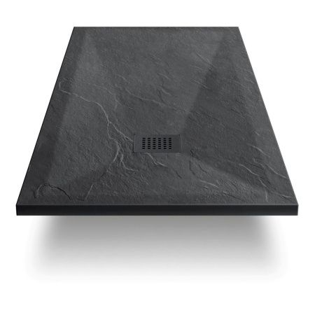 Душевой поддон из искусственного камня Vincea H25 VST-4SR1012A 120х100 черный