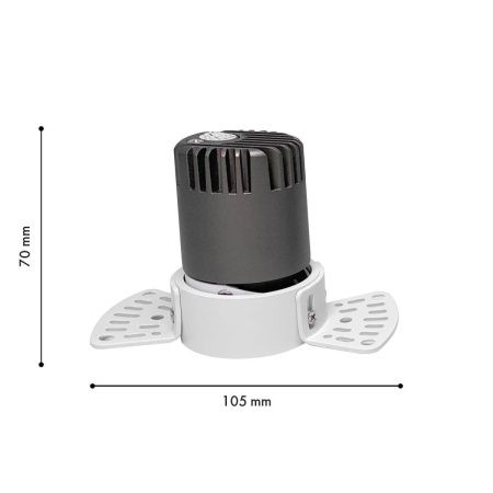 Светильник встраиваемый Favourite Mortise (Мортисе) 4418-1C