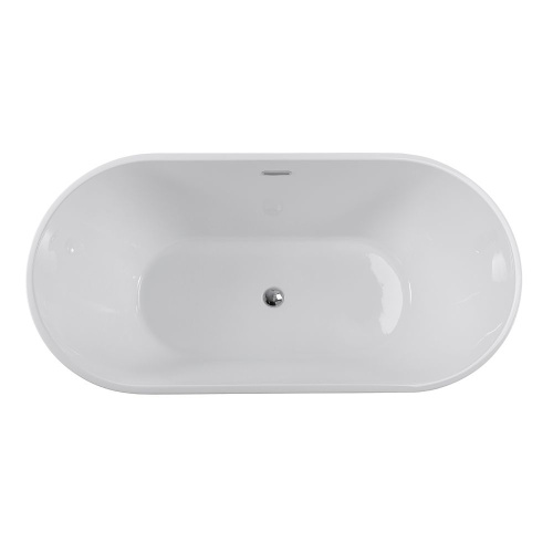 Ванна акриловая Art&Max AM-218-1600-750 160х75 отдельностоящая овальная - фото 4 Ванна акриловая Art&Max AM-218-1600-750 160х75 отдельностоящая овальная - фото 4