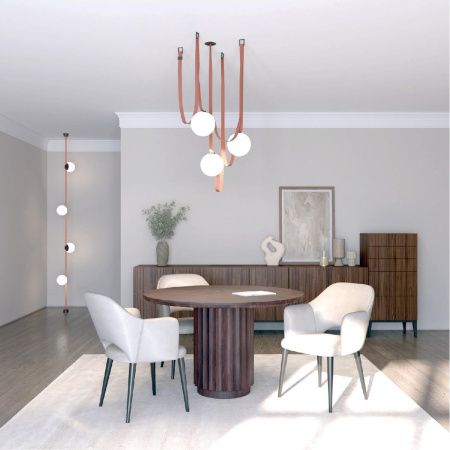 Трековый однофазный светильник Denkirs Belty orb (Белты орб) DK5551-BK
