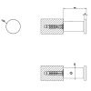 Крючок Gessi Gessi316 54821#239