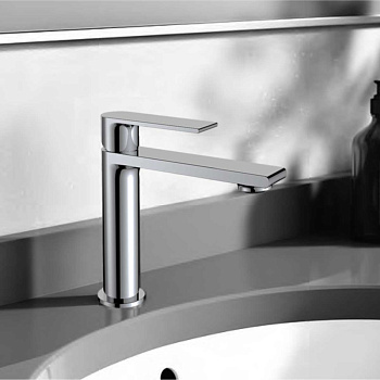 Смеситель Vincea Vogue VBF-1V1CH на раковину хром без термостата