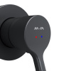 Смеситель Am.Pm X-Joy F85B72622 встраиваемый в стену черный без термостата