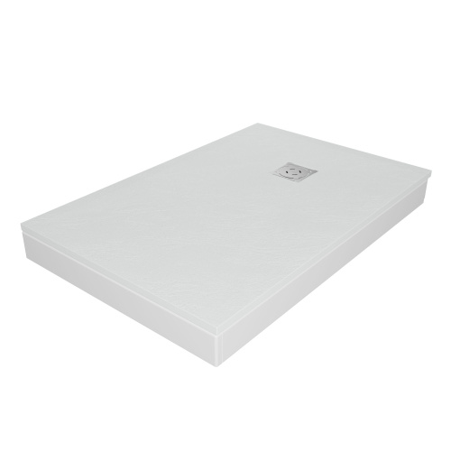 Душевой поддон RGW Stone Tray 16152012-01K 100х120 искусственный камень белый - фото 2