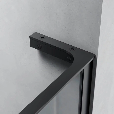 Душевая перегородка Veconi Korato KR77-100-01-C8 100х200 стекло прозрачное профиль хром глянцевый