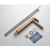 Смеситель для раковины Knotlor STABLE KN-24/RBP на столешницу бронза