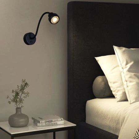 Бра Reluce 86203-9.2-001MN LED5W BK