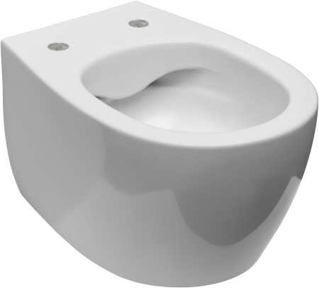 Чаша унитаза подвесная Allen Brau Fantasy 4.11004.21 цвет белый без сиденья безободковая каскадный смыв