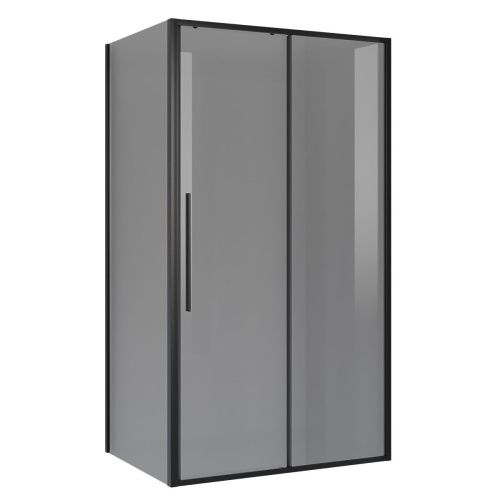 Душевой уголок Niagara Nova NG-85-14TB-TB90-34 140х90 стекло тонированное профиль черный без поддона