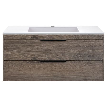 Тумба под раковину Vincea Chiara 2D VMC-2C2100RO 100х50 подвесная цвет коричневый