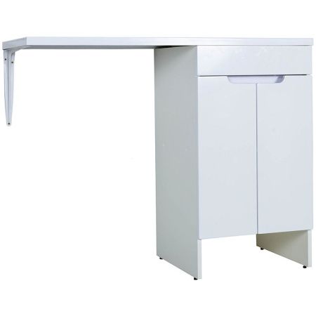 Тумба с раковиной Orange Sistema STD-120TUW+RAR 120х50 напольная цвет белый
