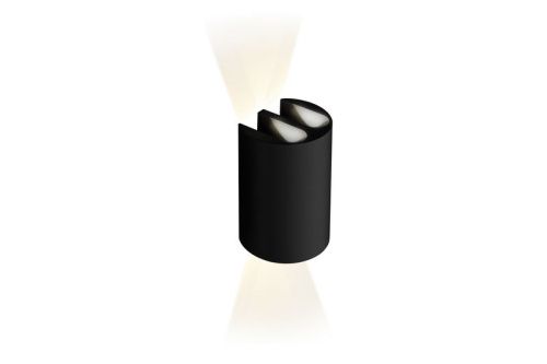 Светильник настенный iLedex DOUBLE (ДОУБЛЕ) ZD8161-12W BK - фото 2